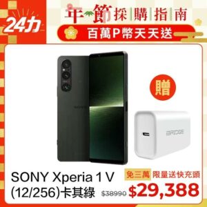 SONY Xperia 1 V (12G/256G) 卡其綠基隆相機收購